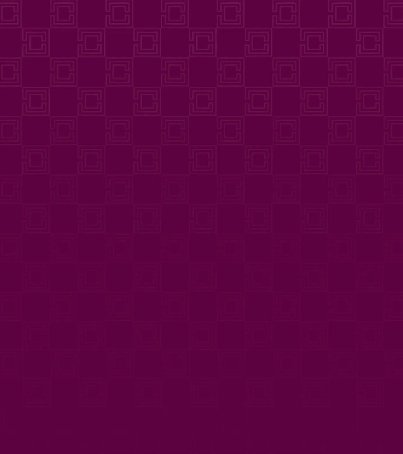 Aubergine coloured background with the Okker & Ockers logo pattern.